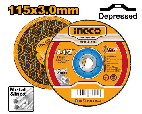 Disque Abrasif 115*3*22,2 - INGCO MCD301151