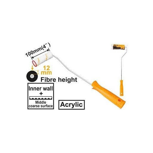 Manche pour Mini Rouleaux 100 mm - INGCO HRHT061001