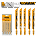 Jeu 15 Lames pour Bois Scie Sauteuse 74 mm - INGCO JBT15111C
