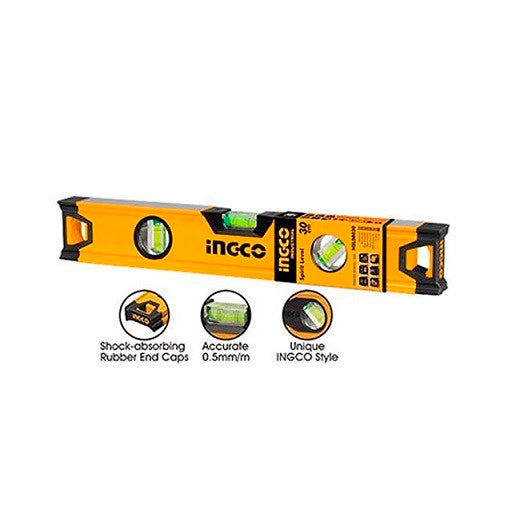 Niveau à Bulle 30 cm Aluminium - INGCO HSL08030