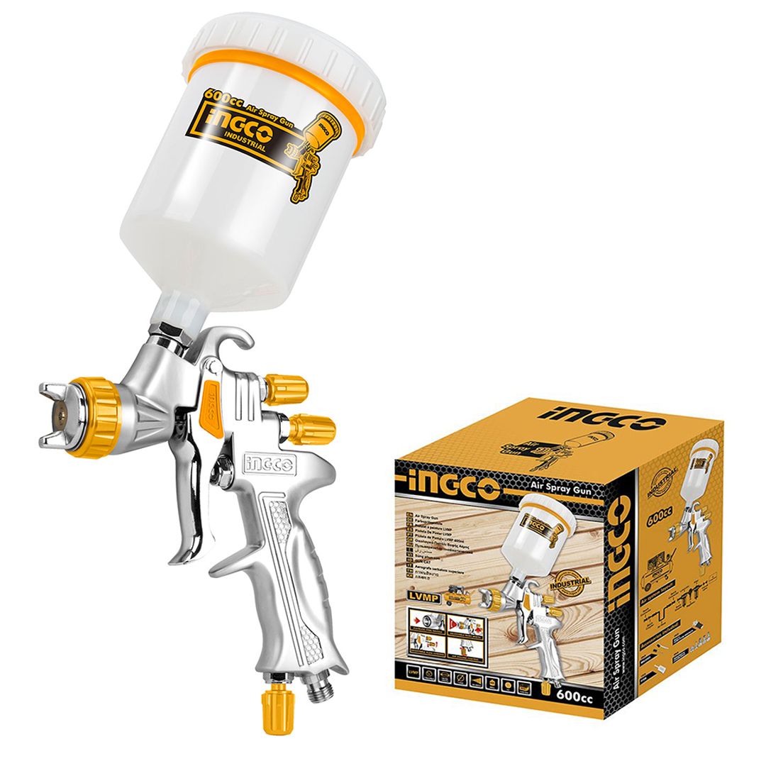 Pistolet à Peinture Pneumatique 1,4 mm 600cc - INGCO ASG1061