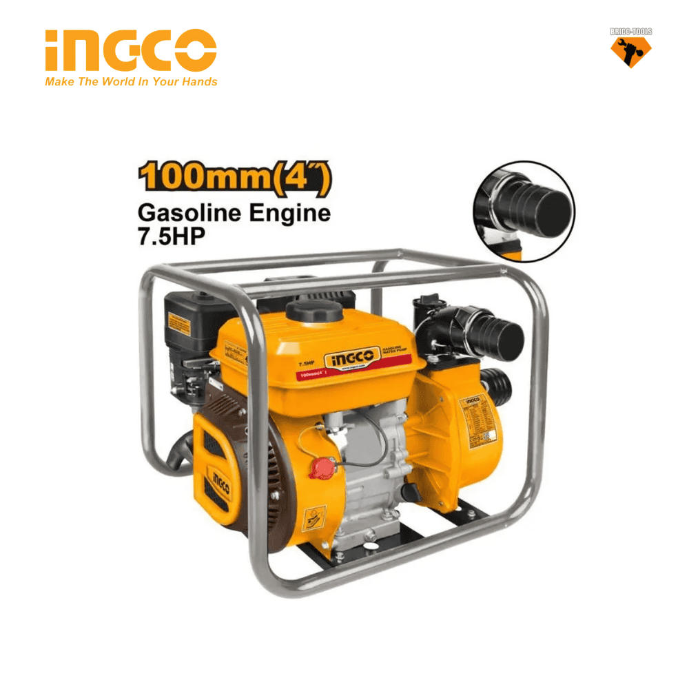 Pompe à Eau Essence 4" - INGCO GWP412