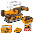 Ponceuse Vibrante Brushless 20V 90x180mm 1Batterie+Chargeur INGCO CFSLI20311