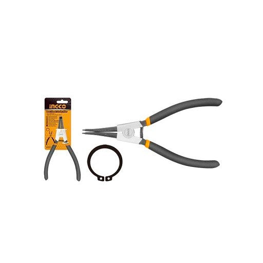 Pince circlips exterieur à tête droite 180mm INGCO HCCP011801
