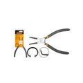 Pince Circlips Interieur à Tête Courbée 180 mm - INGCO HCCP011752