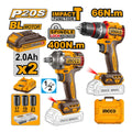 Kit combiné de 2 machines sans fil INGCO CKLI20255