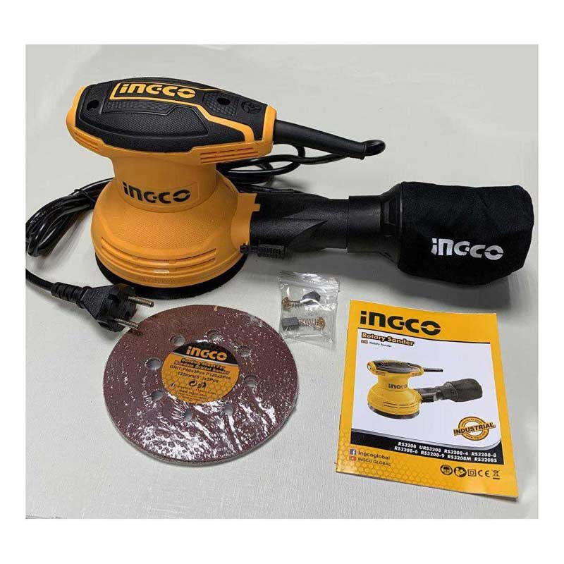 Ponceuse Excentrique 125 mm 320 mm - INGCO RS3216