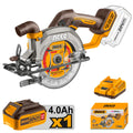 Scie Circulaire 20 V 165 mm + 1 Batterie 4 AH - INGCO CSLI16521