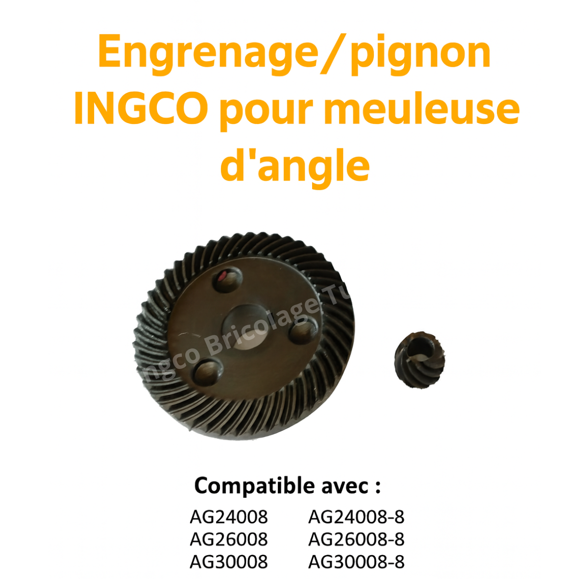 Pignon - INGCO AG7108-SP-19