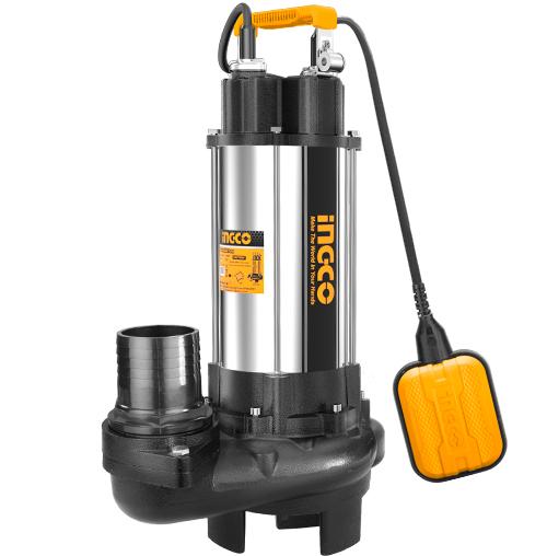 Pompe submersible pour eaux usées 2200W INGCO SPDB220068