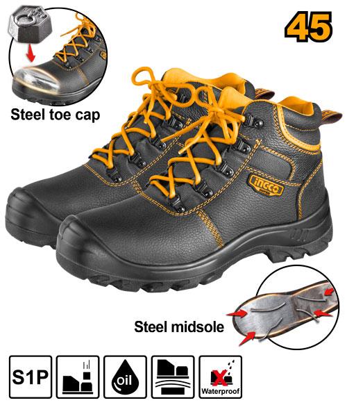 Chaussures de sécurité taille: 45 INGCO SSH04S1P.45