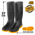 Bottes PVC noires Taille40 INGCO SSH092LYB.40