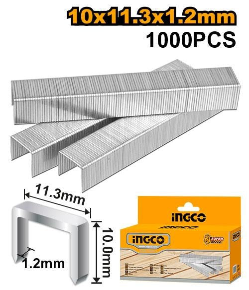 BOITE AGRAFE 1000PCS 10MM*1.2MM pour HSG1405 INGCO STS0210