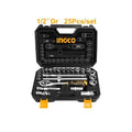 Set de douilles 1/2 25pièces INGCO HKTS12251