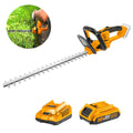 Taille-haie Sans Fil 20 V 460 mm avec 2 Batt + Chargeur - INGCO CHTLI20462