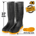 Bottes PVC noires Taille43 INGCO SSH092LYB.43
