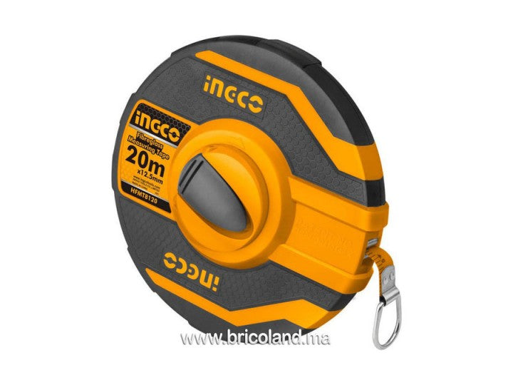 Mesure à Ruban en Fibre de Verre 20 m - INGCO HFMT8120