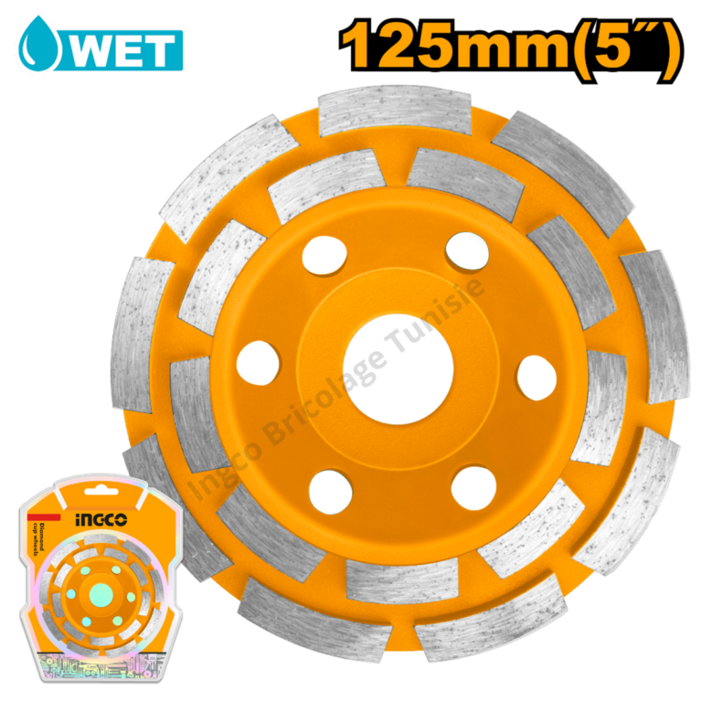 Disque Diamant A Eau 125Mm INGCO DMD021252M