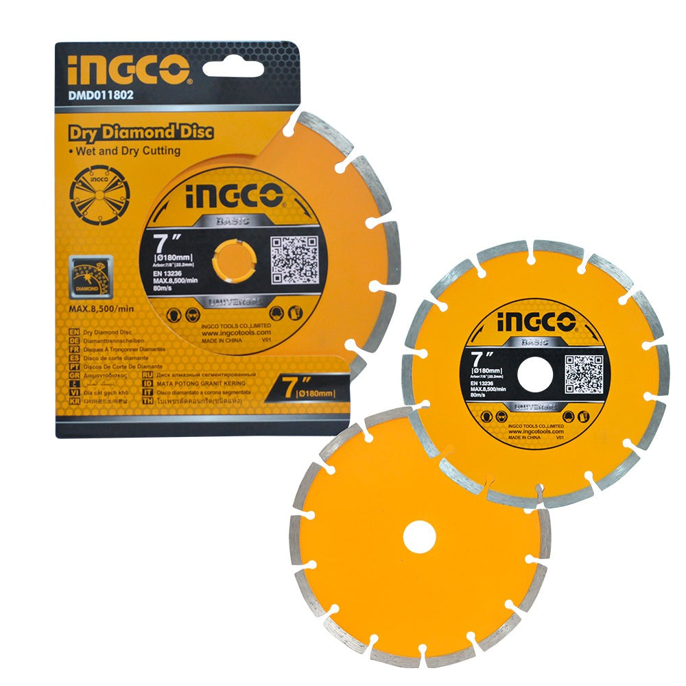 Disque Diamant 180 mm - INGCO DMD011802M