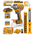 Pack Boulonneuse Bruschless 400nm + Balad - INGCO COSLI23048