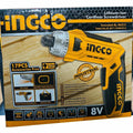 Tournevis électrique 8V + 17 accessoires INGCO CSDLI0801