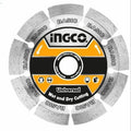 Disque Diamant 125 mm à Eau et Sec - INGCO DMD011252