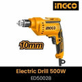 Perceuse Éléctrique 500 W 10 mm - INGCO ED50028