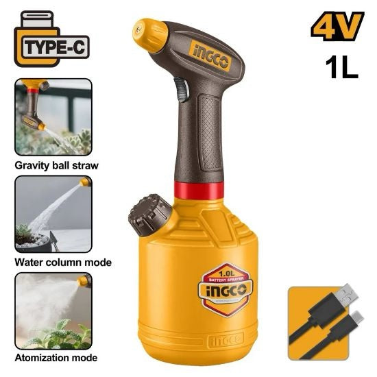 Pulvérisateur à batterie 4V 1,0L INGCO HSPP3701
