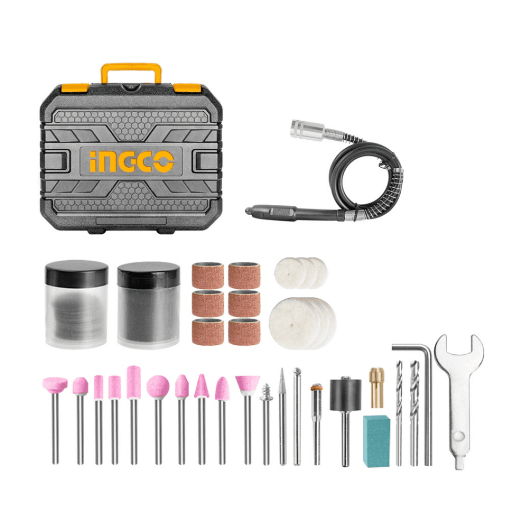 Mini perceuse + 109 accessoires en coffret 130W INGCO MG13328