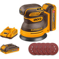 ponceuse excentrique brushless 20v +1batt 2ah 125mm ingco INGCO CROSLI20021