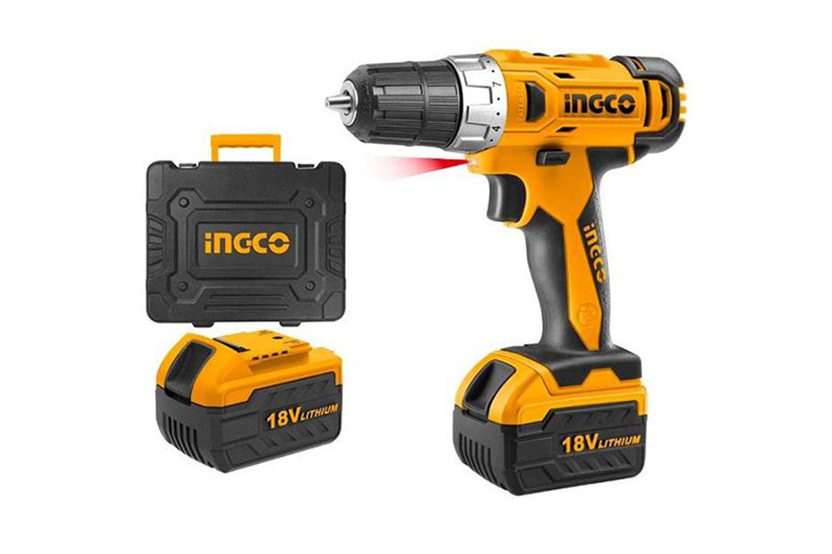 Commutateur Visseuse Sans Fil Li-ion 18 V - INGCO CDLI228180-SP-8
