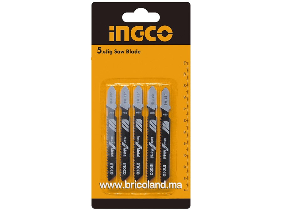 Jeu de 5 Lames pour Bois - INGCO JBT144D