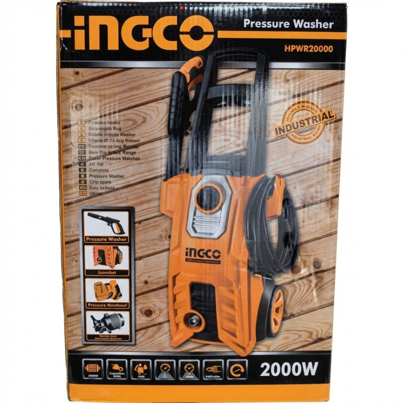 Nettoyeur haute pression 160 Bars 2000W INGCO HPWR20018
