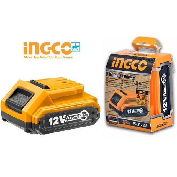 Lithium-Ion Batterie plate 12V INGCO FBLI12151