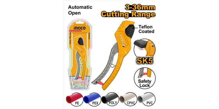 Coupe-Tube PVC 3-42mm INGCO HPC3135