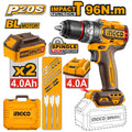 Visseuse à Percussion  20V 80N.m 2 Bat + 1 Ch INGCO CAIRLI208